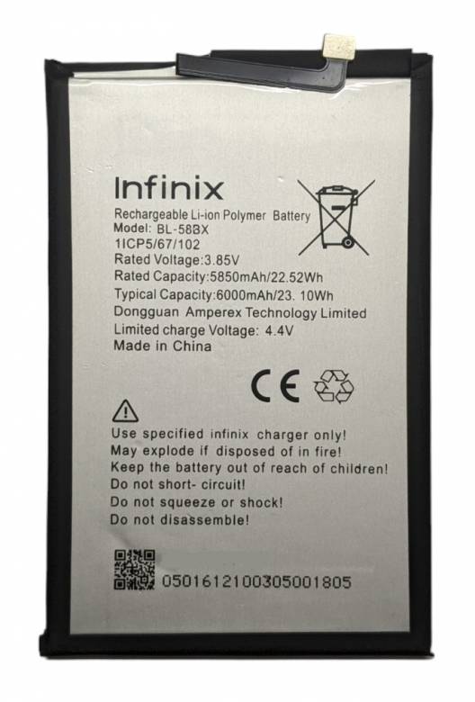 Аккумулятор Infinix Hot 11 Play BL-58BX - фото фото фото 0