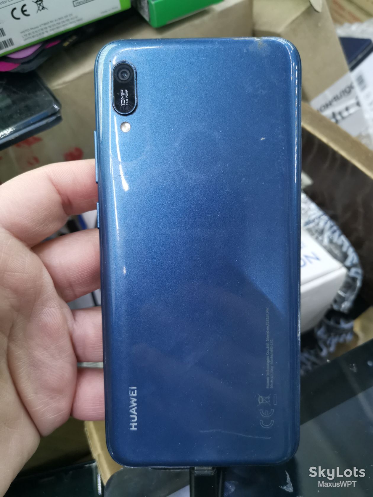 #2310 sklad Huawei mrd-lx1 y6 2019 blue - фото фото фото 1
