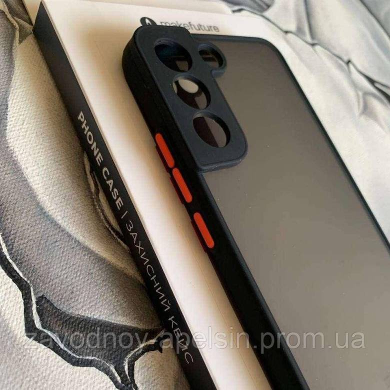 Samsung S22 S901 Захисний чохол MakeFuture (TPU+PC) - фото фото фото 1