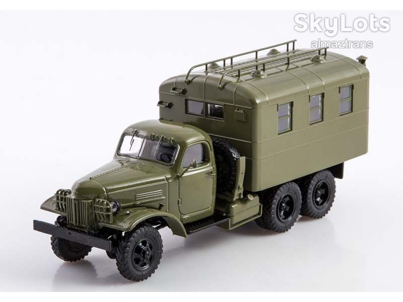 Армейский грузовик ЗиС-151   (АК-34) 1948г. - SSM    (Start Scale Models) - фото фото фото 1