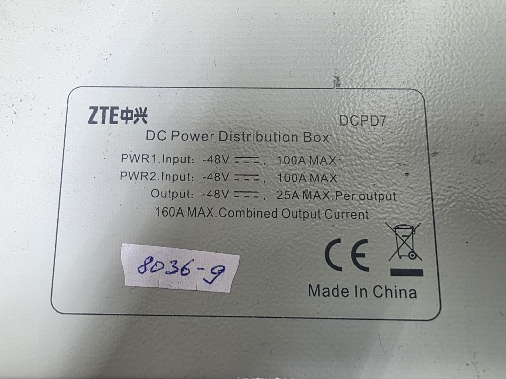 DCPD7 ZTE DC PDU −48V  (8036-9) - фото фото фото 2