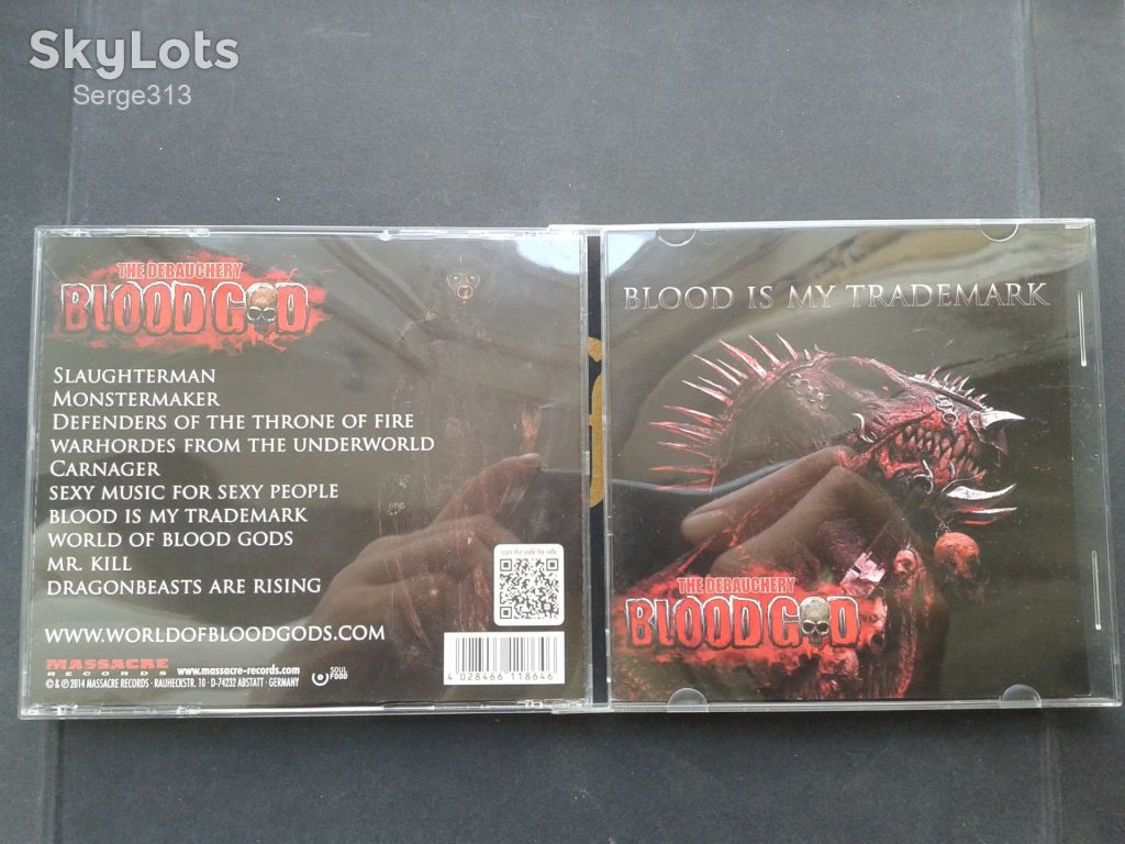 Blood God - Blood Is My Trademark - фото фото фото 0