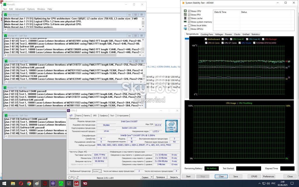 Intel Core i3-6100T 3,2GHz/3MB 35W Socket 1151 - фото фото фото 5