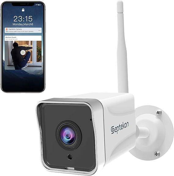 Камера видеонаблюдения 1080P WiFi, IP66 Septekon Security Camera - фото фото фото 0