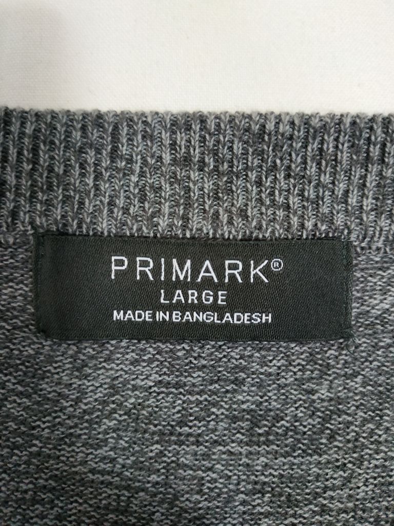 Джемпер чоловічий сірий меланж PRIMARK p-p L - фото фото фото 6