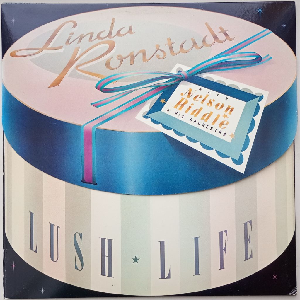 LINDA RONSTADT WITH NELSON RIDDLE &amp; HIS ORCHESTRA Lush Life LP EX-/EX - фото фото фото 0