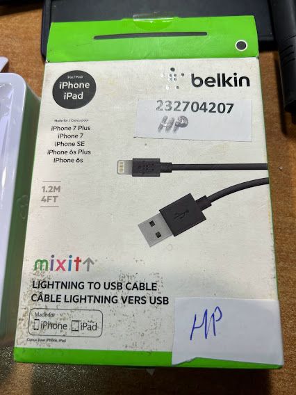 Кабель Belkin F8J023bt04-BLK USB - Lightning 1.2m № 232704207 - фото фото фото 2