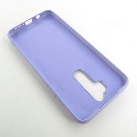 ЧЕХОЛ НАКЛАДКА Xiaomi Redmi Note 8 pro SILICONE COVER lilac - фото фото фото 2