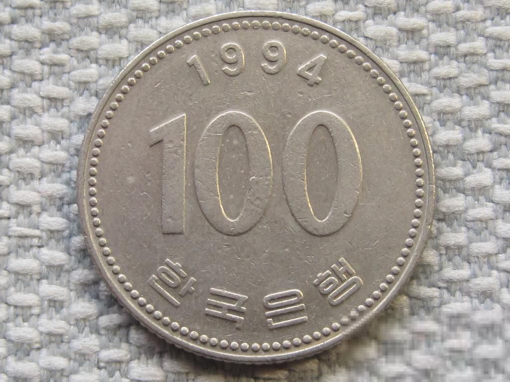 Южная Корея 100 вон 1994 года #5683 - фото фото фото 0