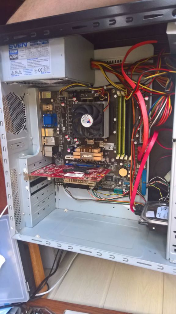 Системник Athlon II X2 4400e+2.8Ghz/HD4200/RAM4Gb/hdd160Gb/БП240Вт - фото фото фото 0