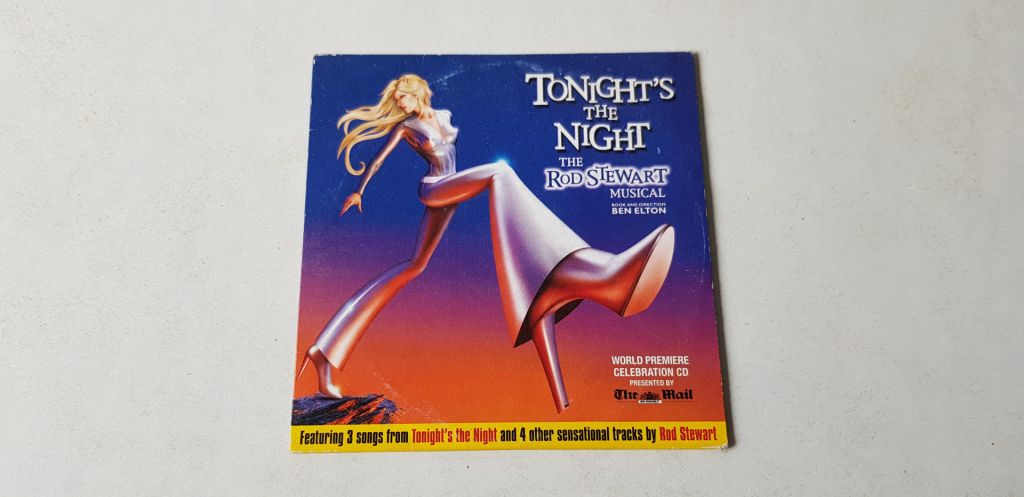 Rod Stewart Tonight's The Night CD фірмовий - фото фото фото 0