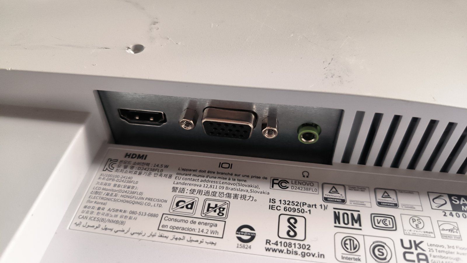 Монітор Lenovo L24i-4B - фото фото фото 2