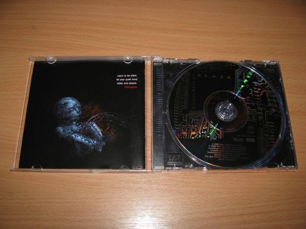BLAZE - Silicon Messiah   (2000 Steamhammer 1st press) Iron Maiden - фото фото фото 1