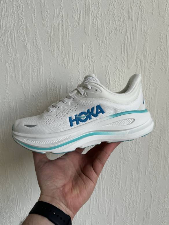 Hoka Bondi 9 White Blue  41 - фото фото фото 0