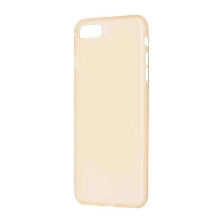 Чехол Baseus для iPhone SE 2020/8/7 Slim Transparent Gold (WIAPIPH7-CT0V) - фото фото фото 1