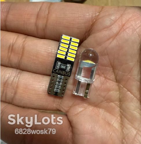 5W5 T10 LED Bulb Canbus светодиодная лампа автомобильная  (цвет: RED красный) - фото фото фото 5