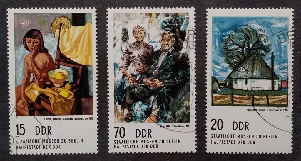 ГДР 1974 г - Живопись XX века - фото фото фото 3