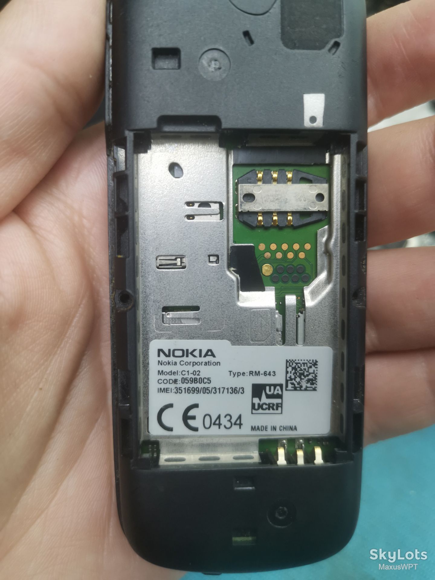 #722 Sklad Nokia c1-02 pink 1 - фото фото фото 1