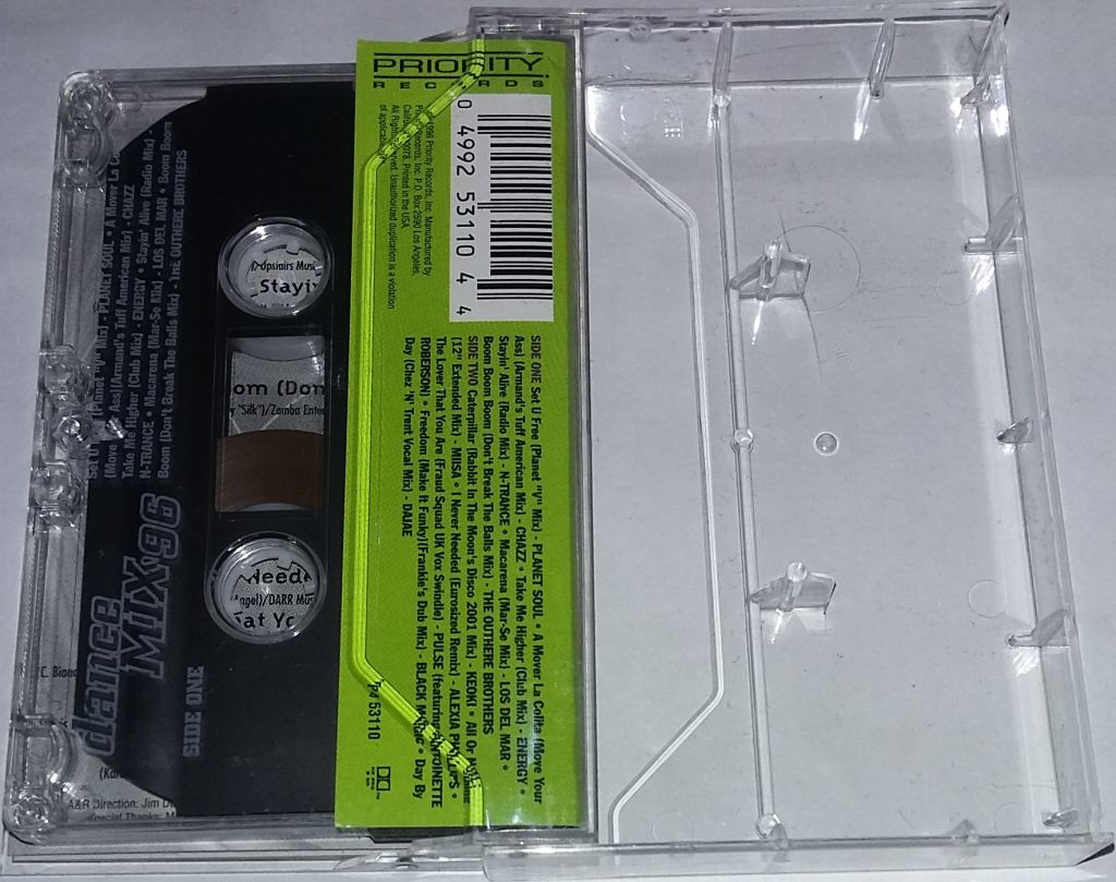 VARIOUS  Dance Mix '96. Cassette     (US) - фото фото фото 1