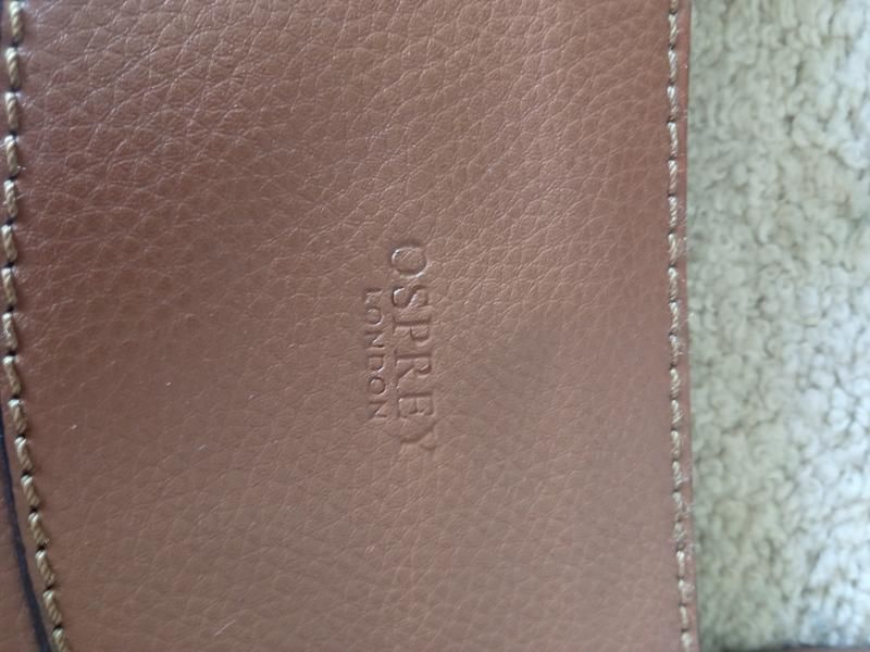 Сумка  кожаная OSPREY LONDON  кожа - фото фото фото 7
