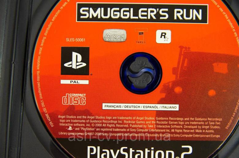 Диск Playstation 2 - SMUGGLER&amp;#039;S RUN - фото фото фото 3