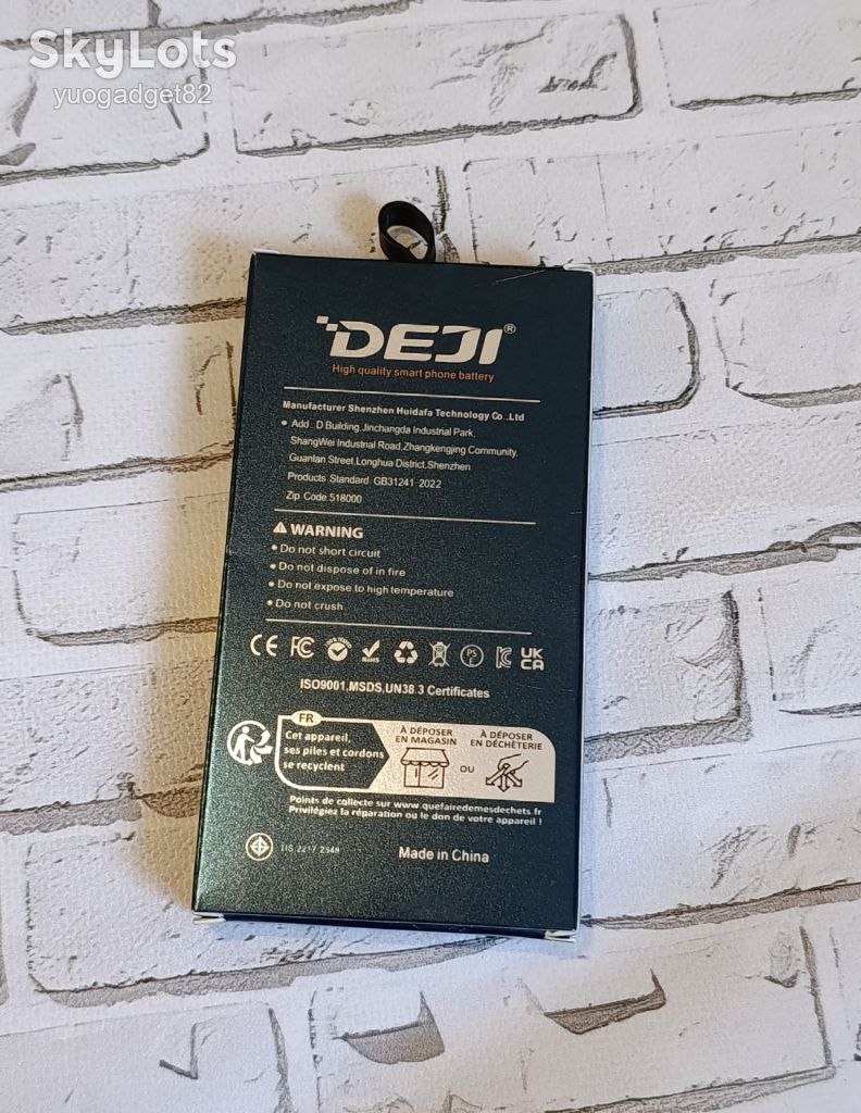 АКБ XIAOMI BN37 Redmi 6/6A/6 Pro DEJI  (3000 mAh) - фото фото фото 3