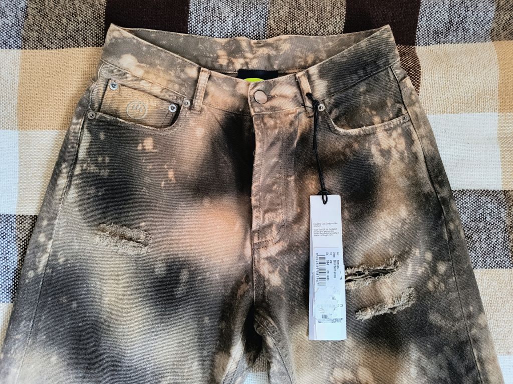 Джинси Barrow Bleached and Ripped Jeans - фото фото фото 2
