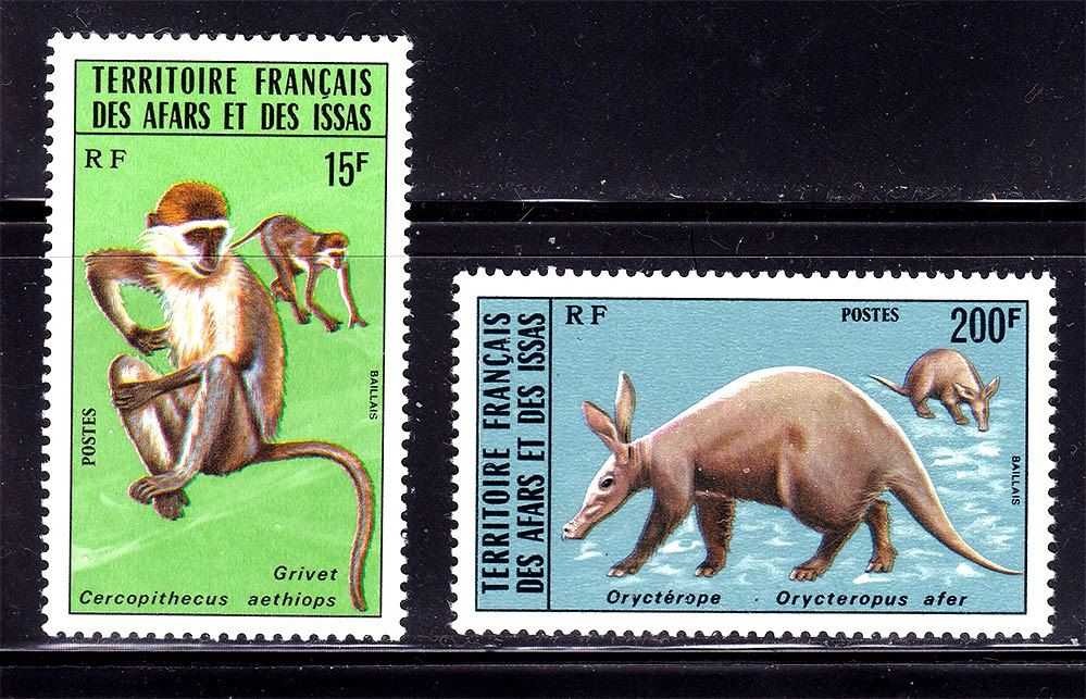 Фауна . Афар и Исса 1975  г MNH - серия - фото фото фото 0