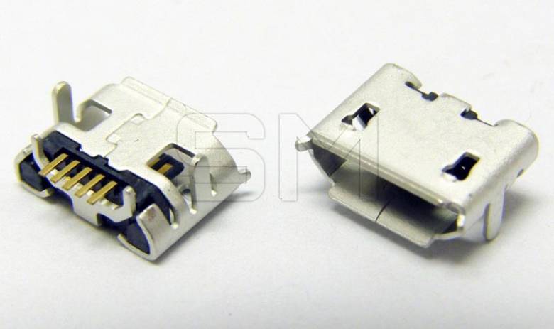 Роз'єм micro usb 5 pin Alcatel P320A mc037 - фото фото фото 0