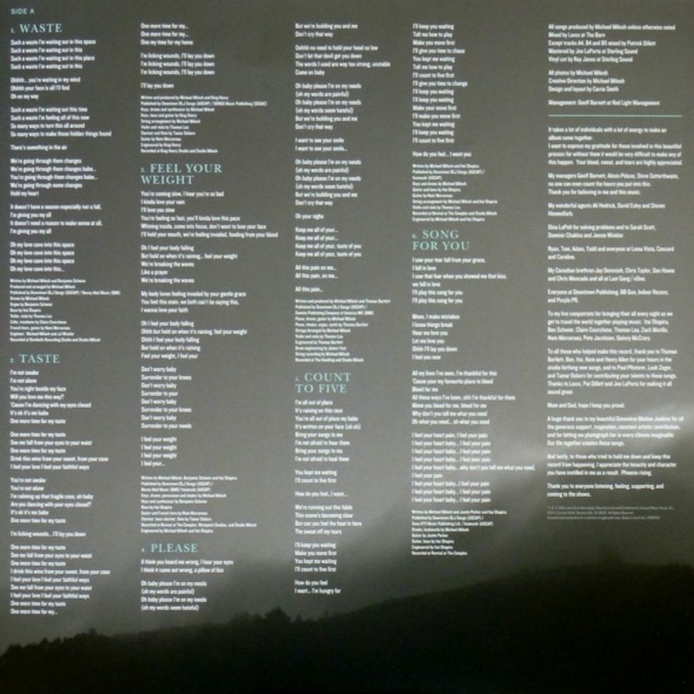 Rhye - Blood - 2018.   (LP). 12. Vinyl. Пластинка. Europe. S/S - фото фото фото 3
