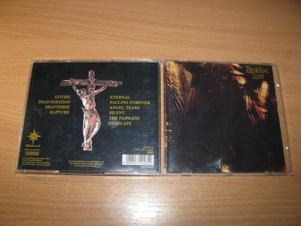 PARADISE LOST - Gothic  (1995 Peaceville UK) - фото фото фото 0