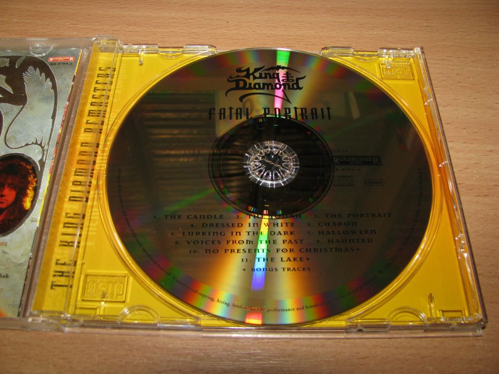 KING DIAMOND - Fatal Portrait  (1997 Roadrunner GOLD CD) - фото фото фото 2