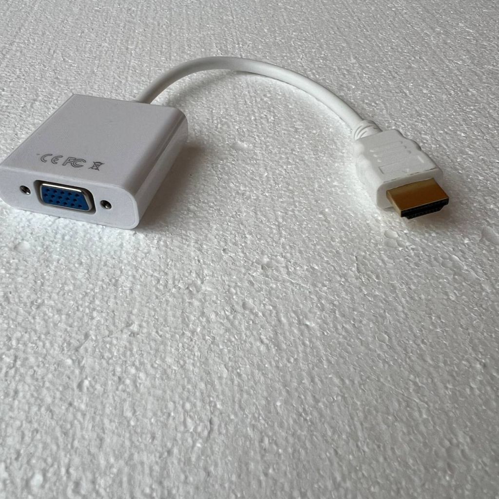 Перехідник, конвектор HDMI to VGA, для ноутбуку, компютера, ПК 1080p - фото фото фото 1