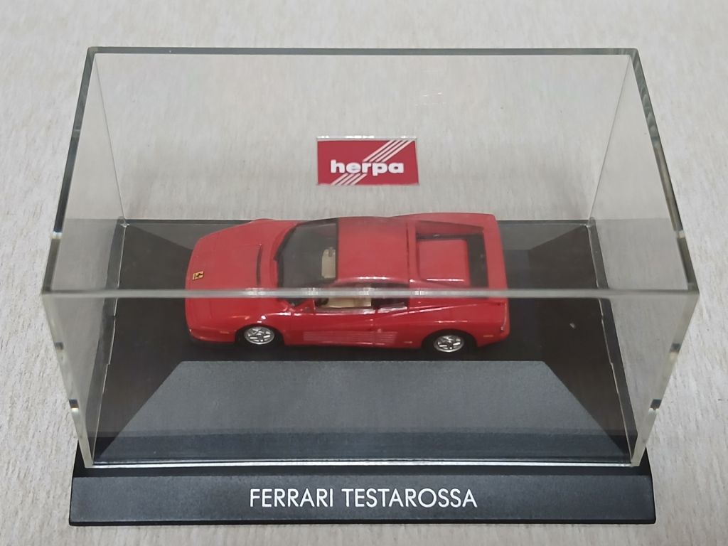 Автомобіль FERRARI TESTAROSSA. HERPA 1:87 H0  (11724.00/2+) . - фото фото фото 5