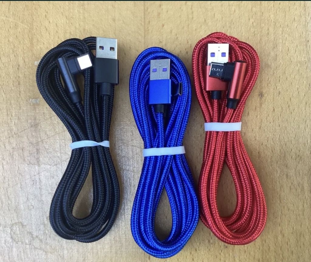 Кабель кутовий 2 метри USB/Type-C ігровий - фото фото фото 0