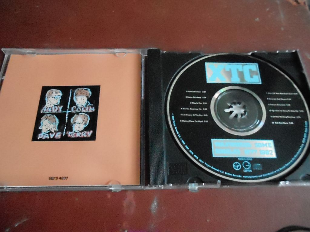 XTC Waxworks: Some Singles 1977 - 1982 CD фирменный б/у - фото фото фото 2