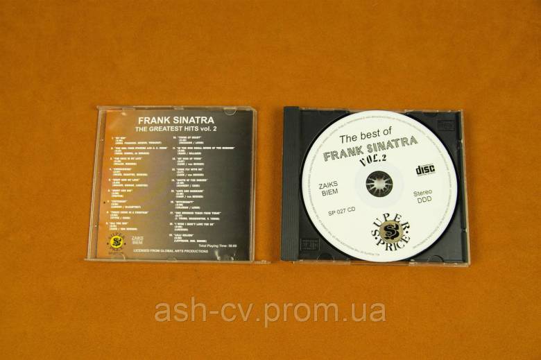 Музичний диск CD. FRANK SINATRA - фото фото фото 5