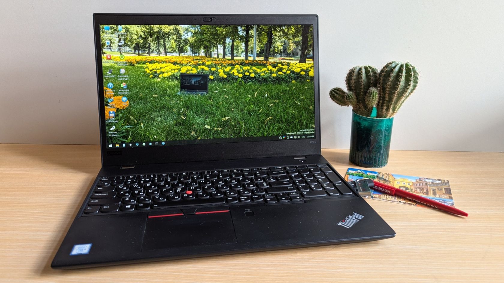 Ноутбук Lenovo ThinkPad P52s 20LB0010US sn: R90SDDK0 - фото фото фото 0