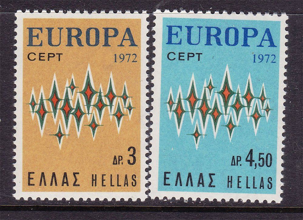 Греция 1972 г  MNH - EUROPA CEPT - - фото фото фото 0