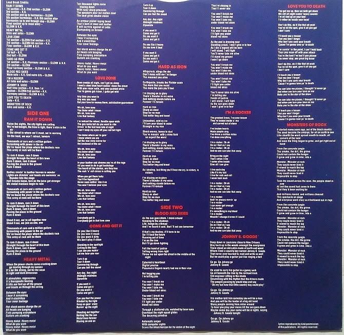 Judas Priest 88 "Ram It Down" UK&amp;EU orig. Ex+/Ex+ - фото фото фото 2