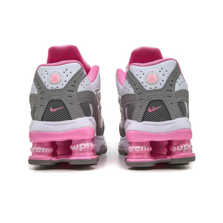 Nike x Supreme Shox Ride 2 White Pink 38 - фото фото фото 3