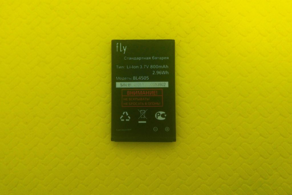 Аккумулятор акб Fly Ezzy Flip BL4505 800 mAh - фото фото фото 0