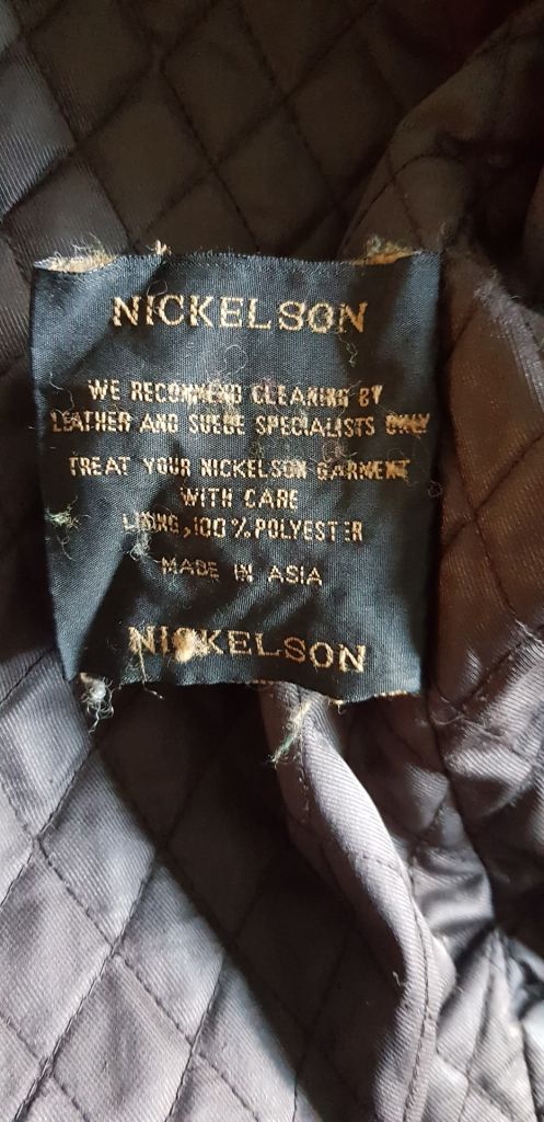 Куртка "Nickelson"  (real leather, L) б/у - фото фото фото 6