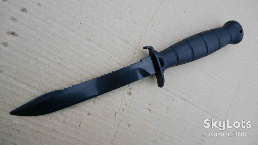 Фікс Zlang Zl-Tk-02-Bk, ABS, Training Model Knife, Tactical, EDC, Fixed - фото фото фото 10