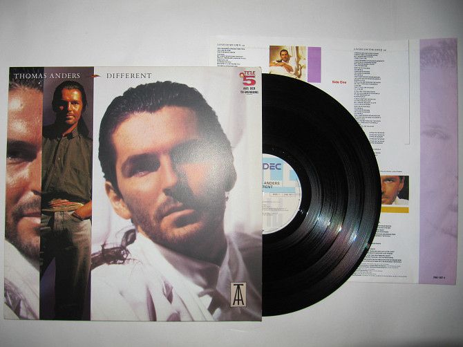 THOMAS ANDERS   (Modern Talking) - Different - 1989 * Оригінал   (NM/NM) - фото фото фото 0