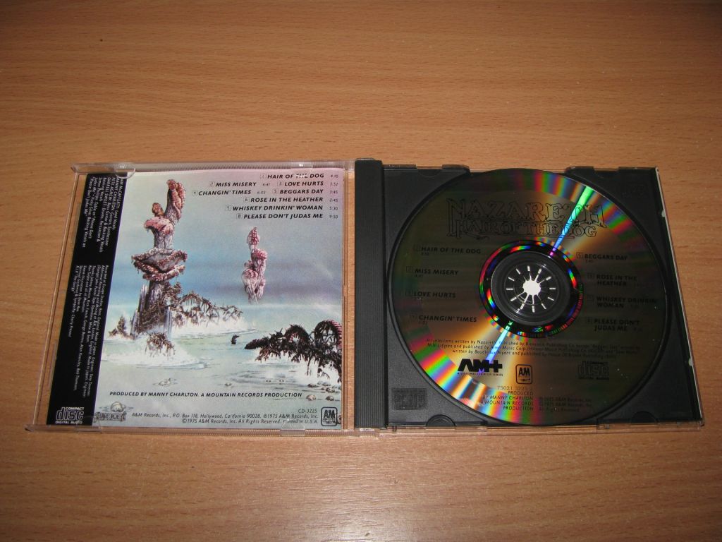 NAZARETH - Hair Of The Dog  (1975 A&amp;M Records, USA) - фото фото фото 1