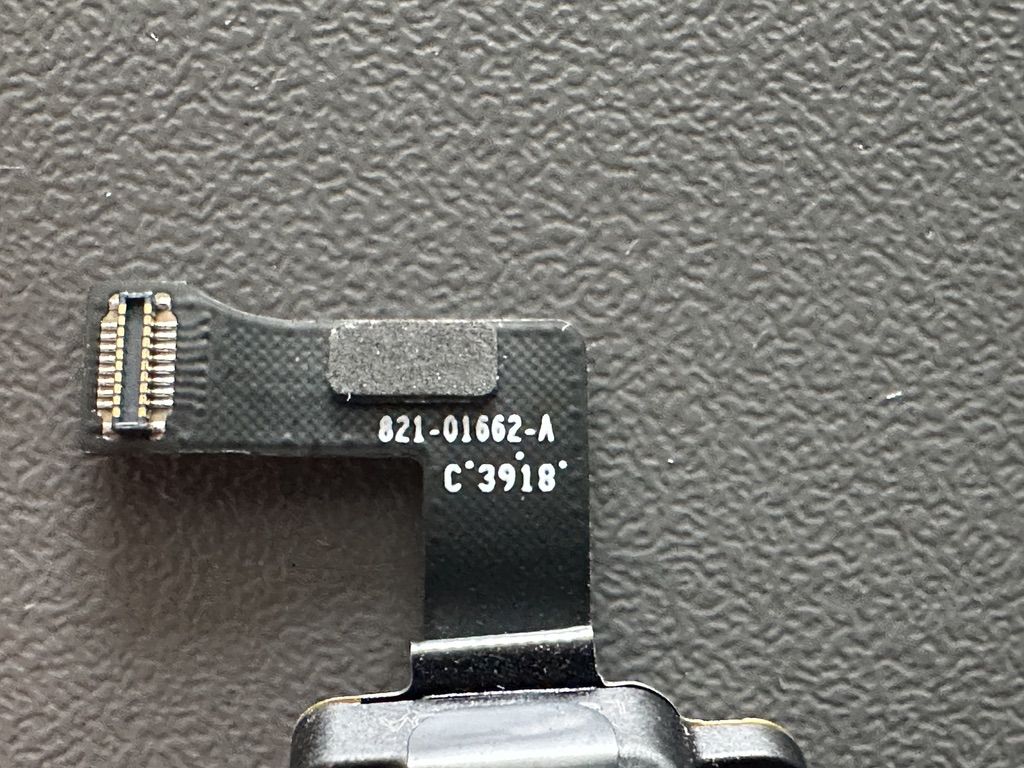 Аудіо розʼєм 821-01662-A для ноутбука Apple MacBook Pro A1989 Original - фото фото фото 1