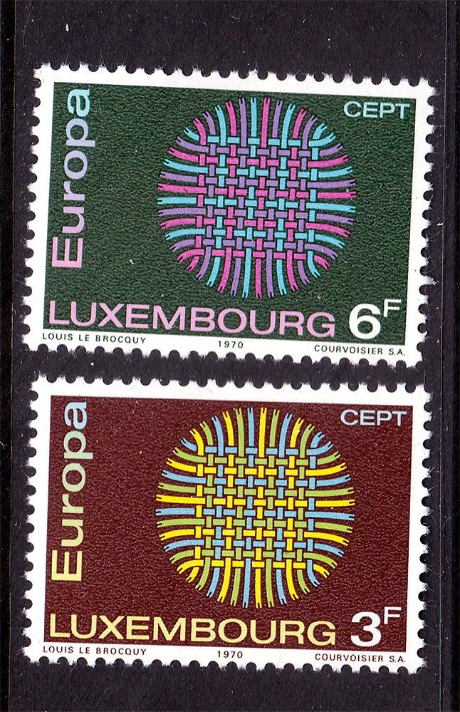 Люксембург  1970 г  MNH -  EUROPA CEPT - фото фото фото 0