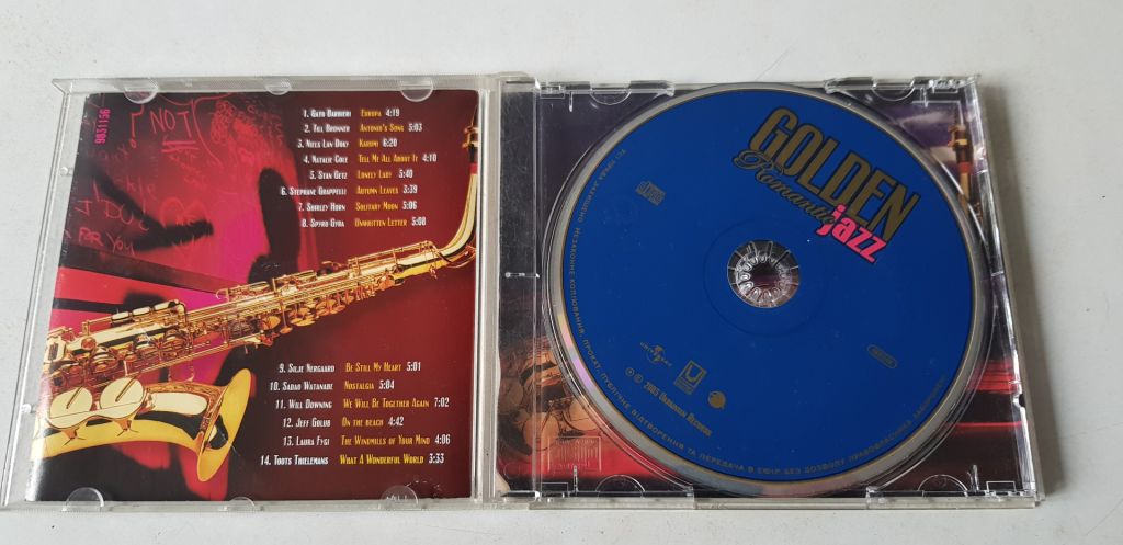 Golden Romantic Jazz CD ліцензія - фото фото фото 2