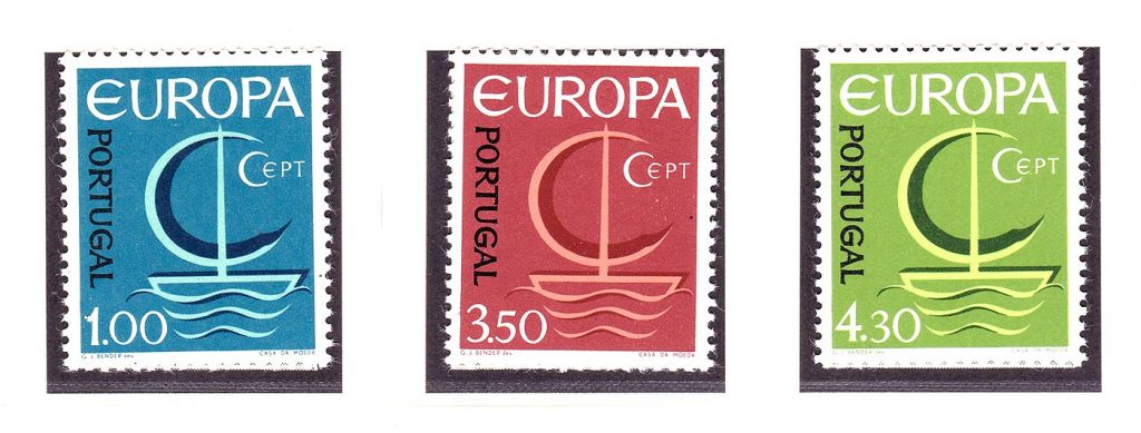 Португалия  1966 г MNH  -  EUROPA CEPT - - фото фото фото 0